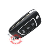 Flip Remote Key Shell Case 3 Button for Dongfeng DFSK AX5 AX7