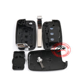 Flip Remote Key Shell Case 3 Button for Geely EMGRAND EC8 VISION