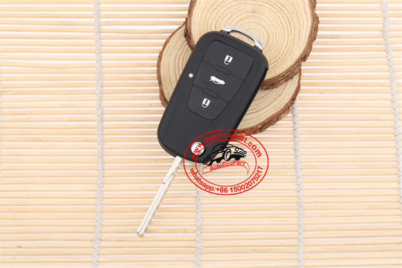 Flip Remote Key Shell Case 3 Button for MG5