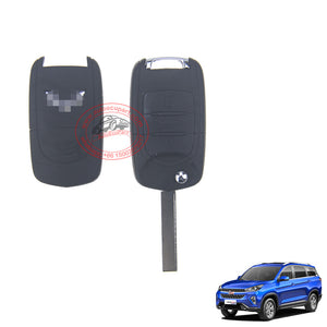 Flip Remote Key Shell Case 3 Button for SAIC-GM Wuling Wang HonKon