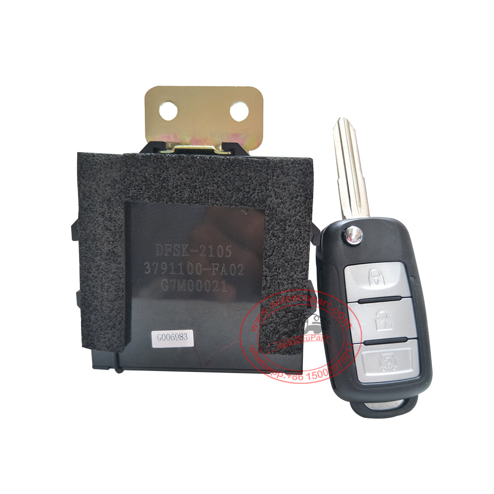 Flip Remote Key with Control Model DFSK-2105 3791100-FA02 for Dongfeng ...