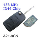 Flip Remote Key Control 433MHz / 315MHz for Chery Tiggo A5 A3 Car before 2009