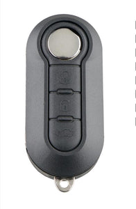 Flip Remote Car Key Replacement For Fiat 500L MPV Ducato Bravo 2008-2012 2013 2014 2015 433MHz ID46 FCC ID RX2TRF198