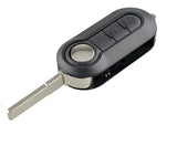 Flip Remote Car Key Replacement For Fiat 500L MPV Ducato Bravo 2008-2012 2013 2014 2015 433MHz ID46 FCC ID RX2TRF198