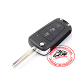 Flip Remote Key 433MHz ID46 3 Button for Great Wall Haval H1