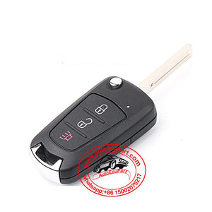 Flip Remote Key Shell Case 3 Button for Great Wall Haval H1