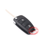 Flip Remote Key 315MHz 2 Button for JAC CROSS RS