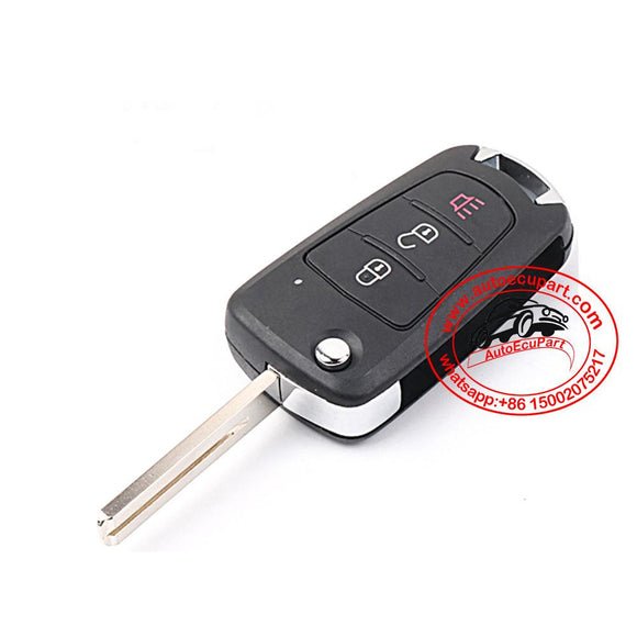 Flip Remote Key 315MHz ID48 3 Button for Great Wall Wingle 5