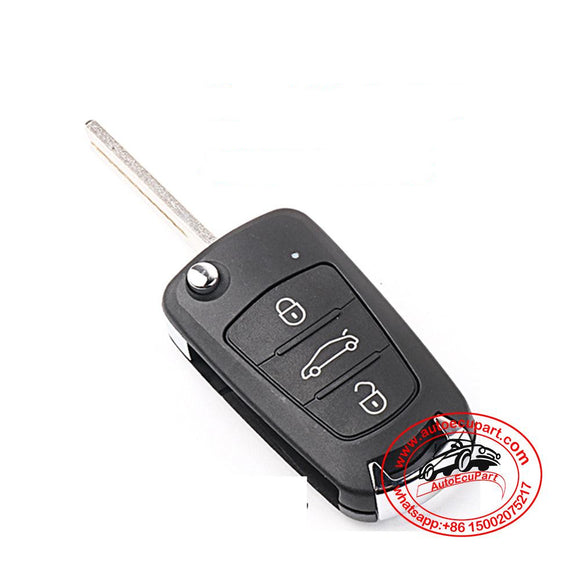 Flip Remote Key 433MHz ID46 3 Button for Great Wall C30