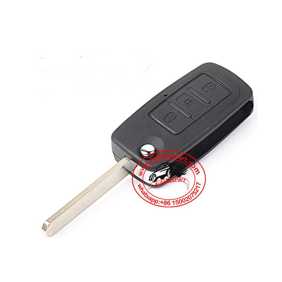 Flip Remote Key 433MHz ID46 3 Button for Great Wall H6