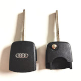 Flip Remote Key Head Key Shell for Audi 5pcs