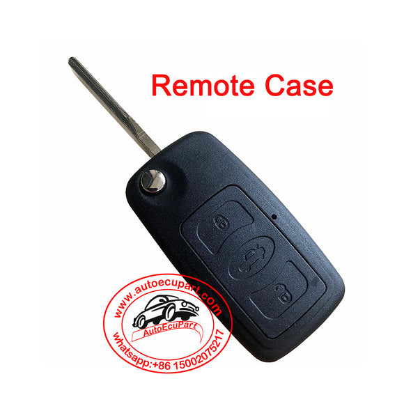 Flip Remote Key Shell Case 3 Button for Great Wall C30 C50
