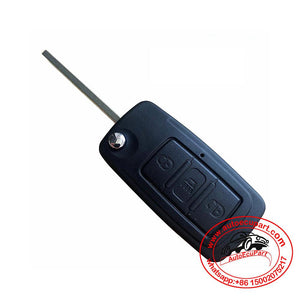 Flip Remote Key Shell Case 3 Button for Great Wall Haval H6