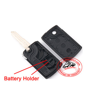 Flip Remote Key Shell Case 3 Button for Great Wall H3 H5