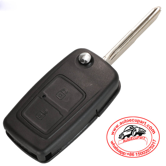 2 Buttons Remote Key Shell Case for Chery A5 Fulwin Tiggo E5 A1 Cowin Easter