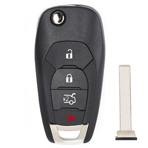 For Chevrolet Cruze 2019 For Trailblaze 2021 Flip Car Key 433.92MHz PCF7937E 46 CHIP FCC ID: LXP-T004 P/N: 13530746 13522770