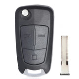 For Opel Vauxhall Vectra C Signum 2002 2003 2004 2005 2006 2007 2008 2009 433MHz PCF7946A ID46 3 Buttons Remote Car Key Fob