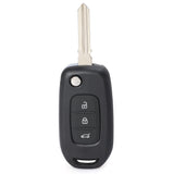 For Renault Logan 2 Sandero 2 Duster 2013 2014 2015 2016 2017 2018 2019 2020 Flip Remote Car Key 433MHz Three Kinds Of Blade