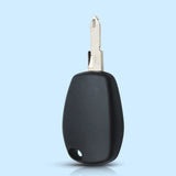 For Renault Logan No Button Remote Key Shell Case Fob Auto Key Case With NE73 Blade - 5pcs