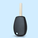 For Renault Logan No Button Remote Key Shell Case Fob Auto Key Case With VA6 Blade - 5pcs