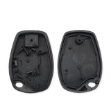 For Renault Logan No Button Remote Key Shell Case Fob Auto Key Case With VA6 Blade - 5pcs