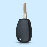 For Renault Logan No Button Remote Key Shell Case Fob Auto Key Case With VAC102 Blade - 5pcs