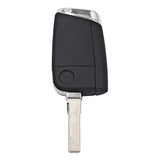 For Volkswagen Golf 2015 2016 2017 2018 2019 4Button Keyless Flip Key Megamos AES 315MHz ASK NBGFS12P01 2694A-FS12P01