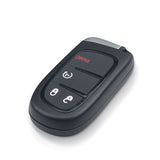 GQ4-54T Smart Remote Car Key Fob 4 Buttons 433MHz PCF7953M 4A For 2014 2015 2016 2017 2018 Jeep Cherokee 68141580 AC AF AG AB