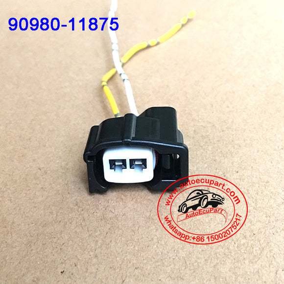 Genuine 2-way Fuel Injector Harness Connector Pigtail for Toyota Lexus 90980-11875