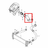 Genuine 2372109064 Air Cleaner to Turbo Charger Hose for Ssangyong Actyon