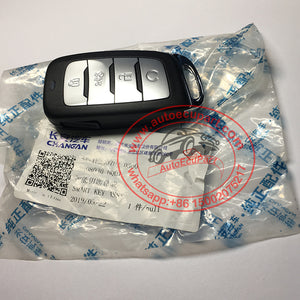 New Genuine Proximity Smart Key 433MHz 4A Chip 4 Button for Changan CS35 Plus