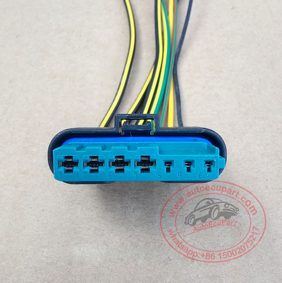 Genuine 7-Pin Way Plug Connector Pigtail Harness for Benz Gasoline Pump W221