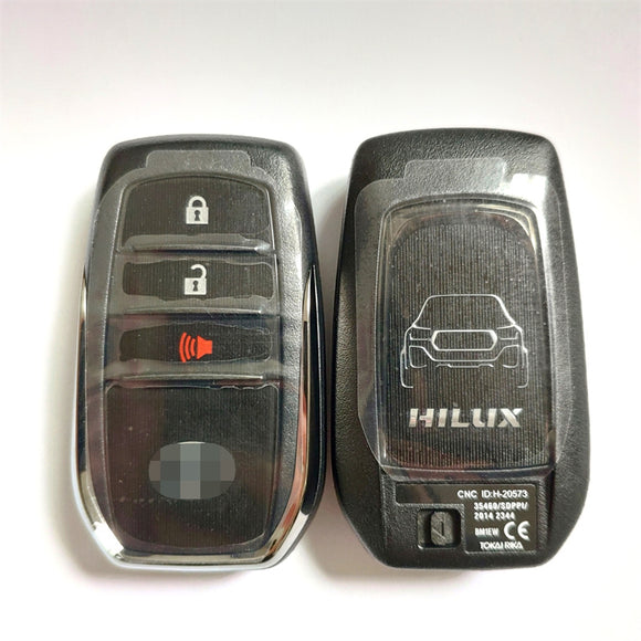 Genuine 8A Chip Car Key for Toyota Hilux 433mhz 3 buttons BM1EW