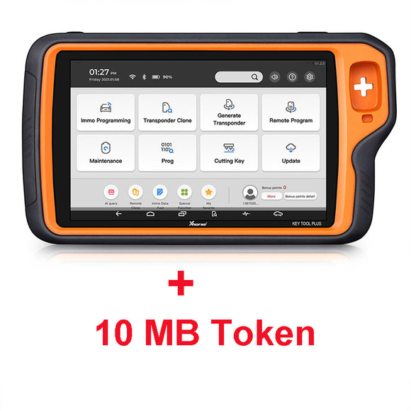 Xhorse VVDI Key Tool Plus Pad Programmer including 10 MB Token