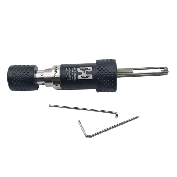 HAOSHI MUL-T-LOCK MUL-7 Pins-R 7x7 Right Turbo Pick and Decoder Locksmith Tool