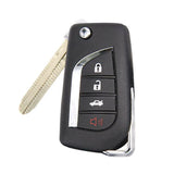 HYQ12BDM For Toyota Camry Corolla Rav4 Prius C 2012 2013 2014 2015 2016 2017 2018 2019 Modified Remote Key HYQ12BEL HYQ12BDP