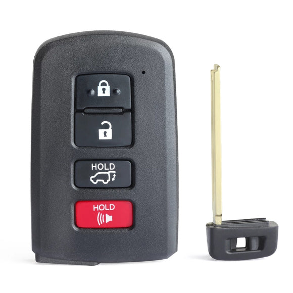 HYQ14FBA Keyless Smart Remote Car Key Fob 312 / 314MHz P1=88 For Toyota Avalon Camry Hybrid Corolla LE SE XSE XLE 89904-06140