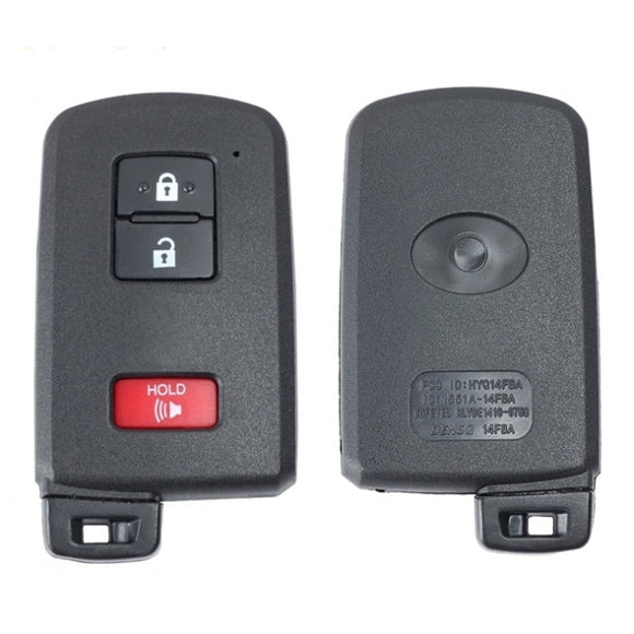 HYQ14FBA Keyless Smart Remote Car Key Fob 312 / 314MHz P1=A8 For Toyota LandCruiser Land Cruiser Tacoma Highlander 89904-0E091
