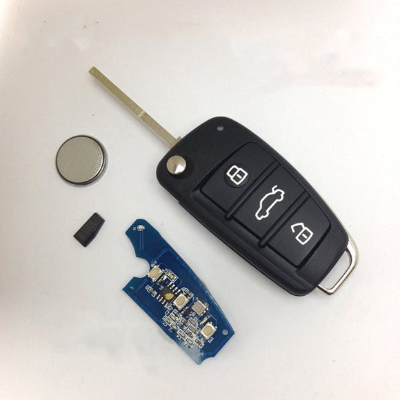 J42-9CN6105350BA Flip for Chery Arrizo 7 Remote Key 433MHz ID46 3 Button J429CN6105350BA