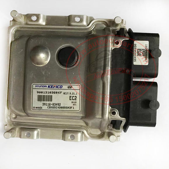 KEFICO ECU ECM ME17.9.21.1 39116-03492 9001310360KF for Hyundai Kia Engine Computer