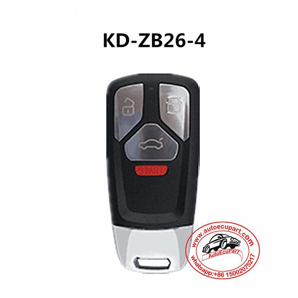 KEYDIY KD ZB26-4 Universal Smart Key 4 Button