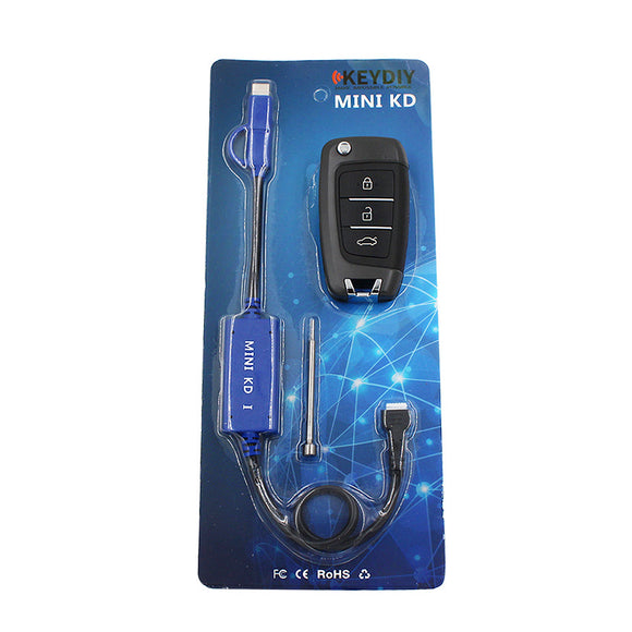 KEYDIY Mini KD Key Generator Cable with B25 Remote Control