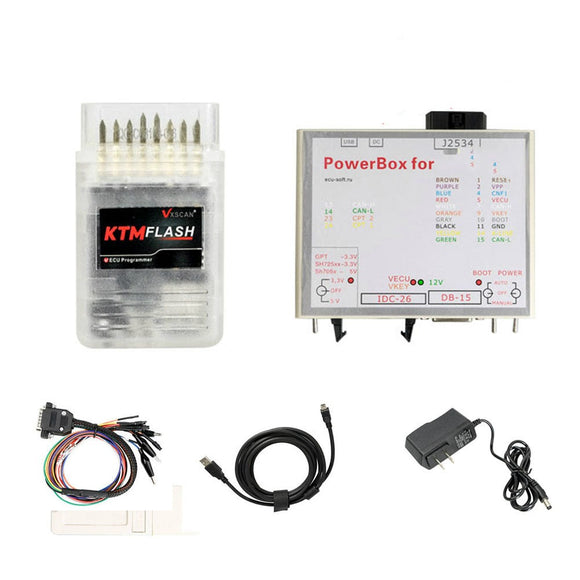 KTMFLASH ECU Programmer Transmission Power Upgrade Tool KTM FLASH ECU Tunning for Bosch, Infineon, Continental, Support China Chery, Great Wall, Lifan, SAIC