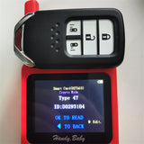 KYDZ 4 Button 433MHz FSK Keyless Go Remote For Honda Odyseey Hitag3 ID47 Chip