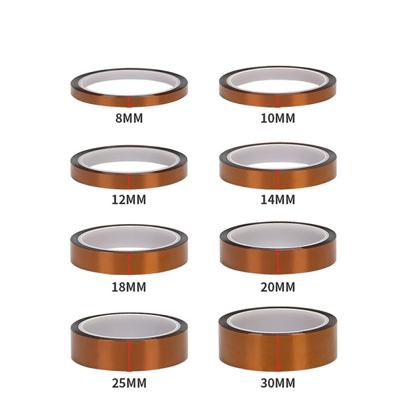 Kapton Tape High Temperature Resistant Heat BGA Polyimide Insulating Thermal Insulation Adhesive 3D Printer Parts