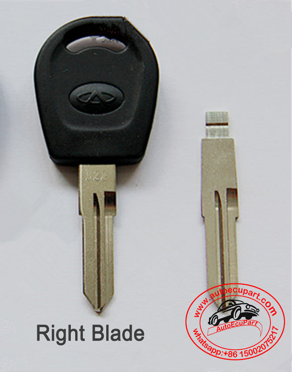 Key Shell Case for Chery Youya 2 Karry S22 Blade (Right)