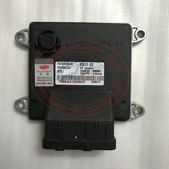 Original New Delphi MT22.1 ECU B6000961 28306162 F3A-3610100D-N4 ECM for BYD F3 Engine Computer Electronic Control Unit