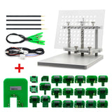 LED BDM Frame Stainless with 4 Probe Pens 22pcs BDM Adapter for KTM Dimsport/KTAG/KESS/Fgtech ECU Chip Tuning