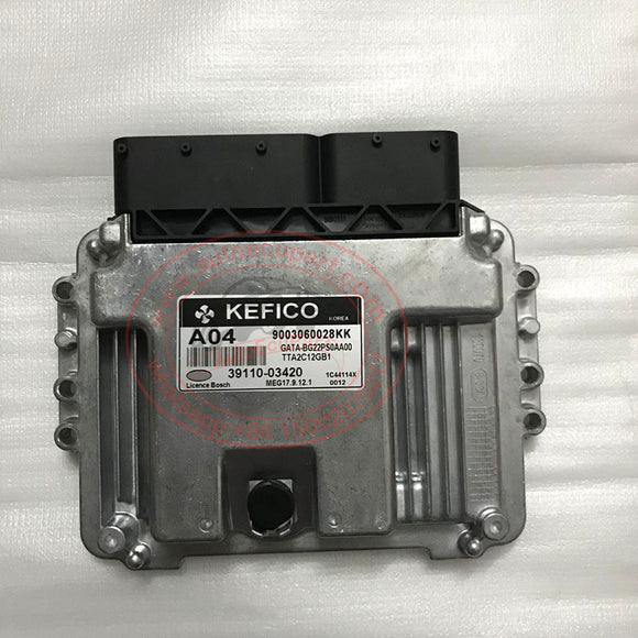 New A04 MEG17.9.12.1 ECU 39110-03420 for KIA PICANTO Electronic Control Unit 3911003420 ECM