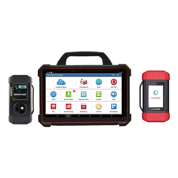 Launch X-431 PAD VII PAD 7 Plus X-Prog 3 Full System Diagnostic Tool Support Key & Online Coding Programming and ADAS Calibration